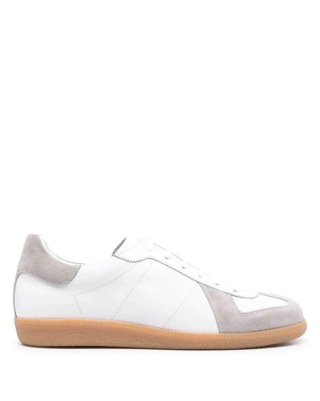 Scarosso White Hans Leather Sneakers for men
