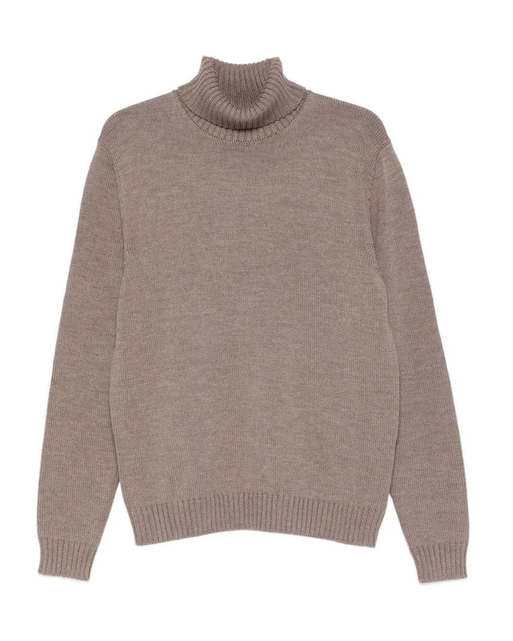 Pull À Col Roulé Incotex pour homme en coloris Gray