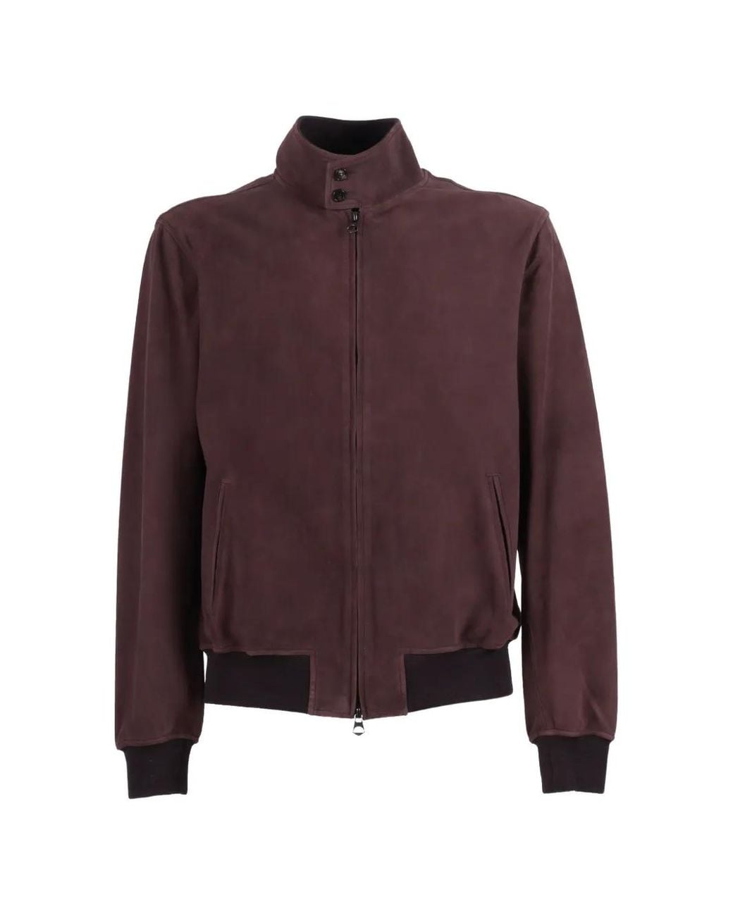 Stewart Purple Jeff Suede Jacket for men
