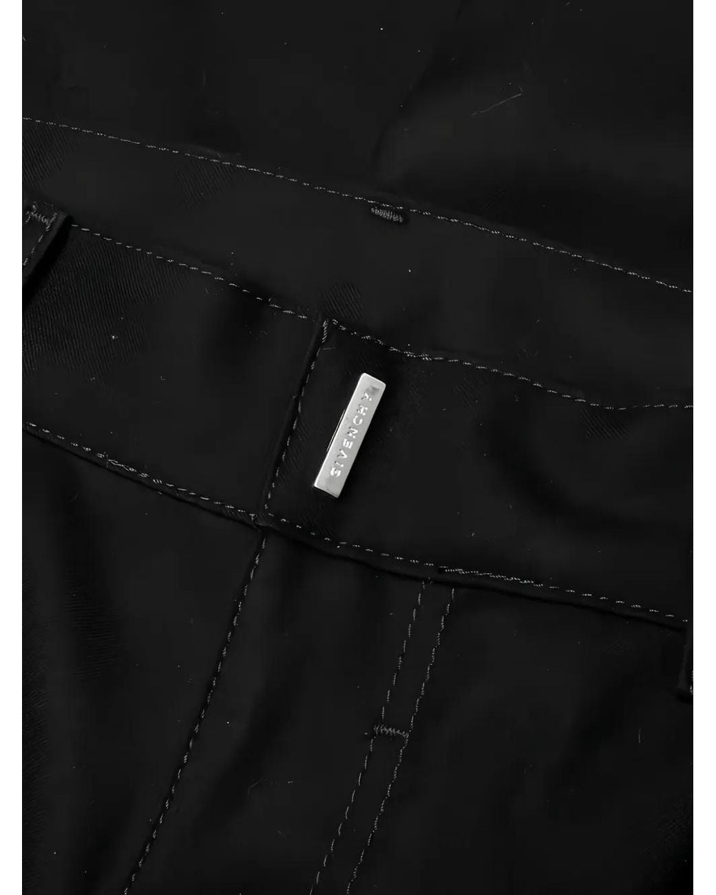 Givenchy Black Studded Cargo Pants for men