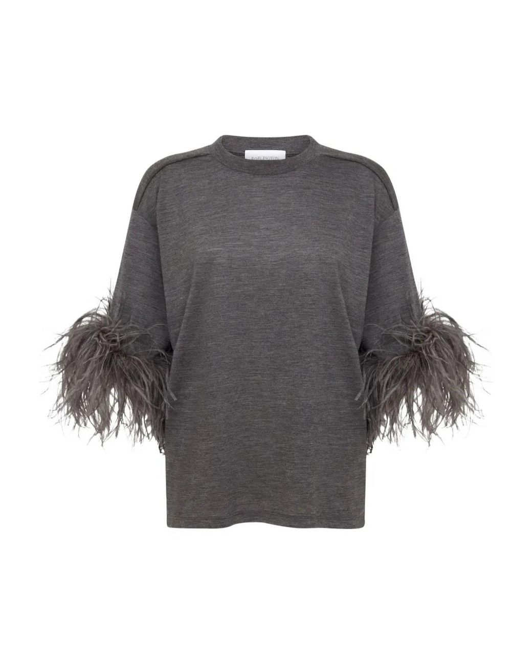 16Arlington Gray Teodora Top