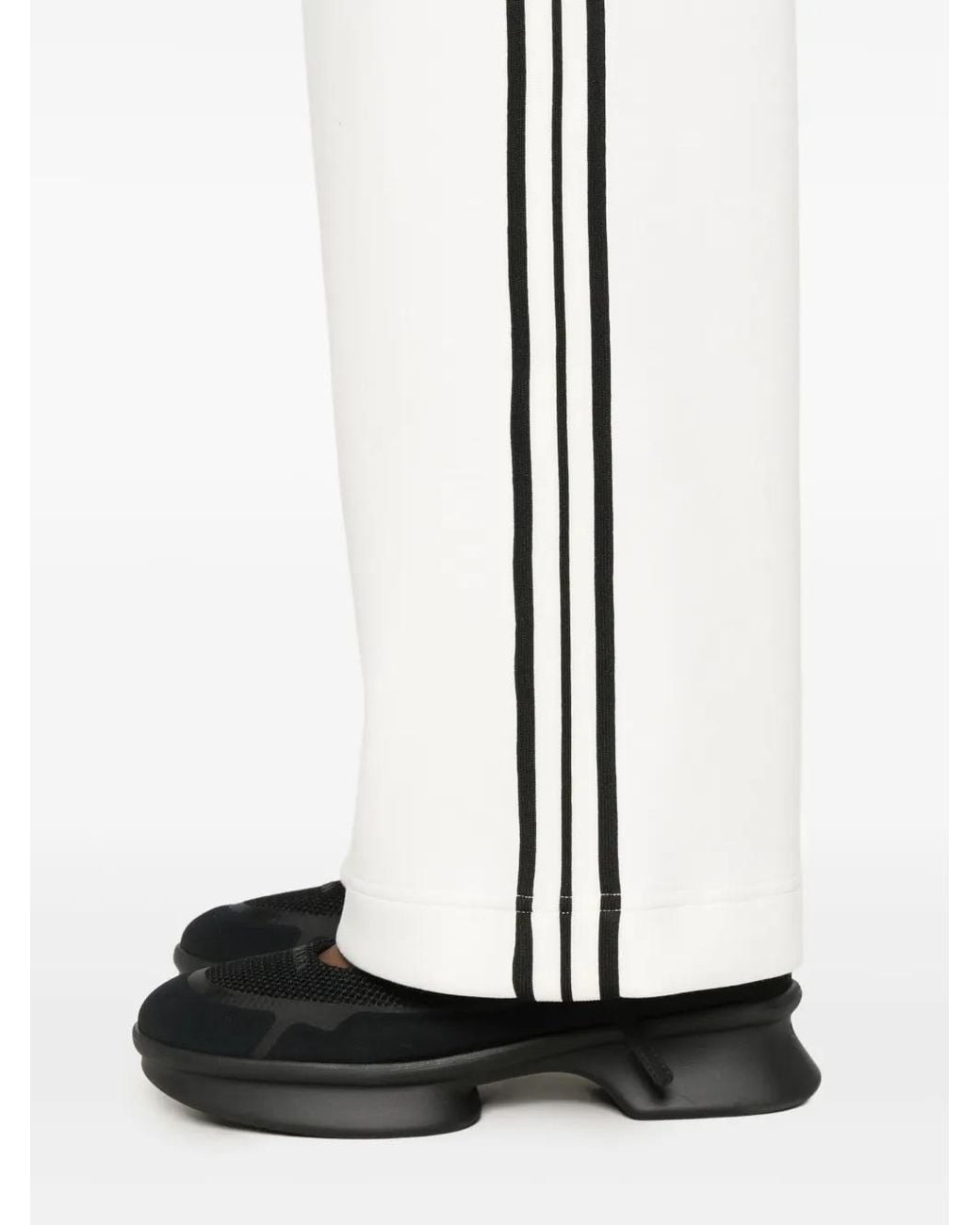 Twinset White Side-Stripe Pants