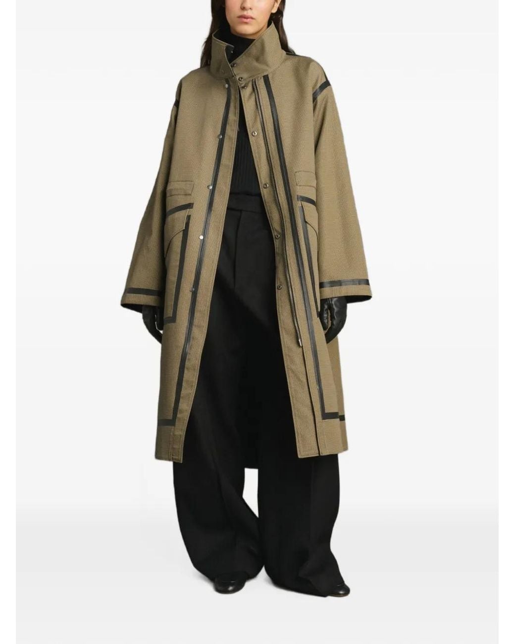 Soeur Black Luce Reversible Parka Coat