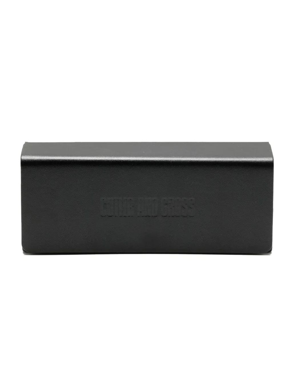 Juun.J Gray Embossed Internal Logo Sunglasses