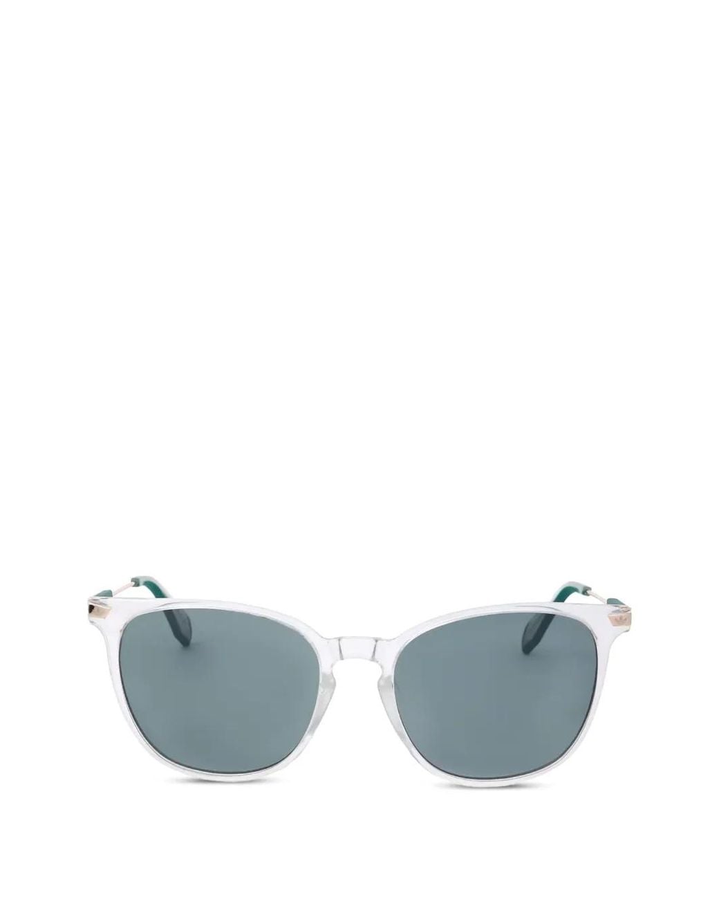 Adidas Blue Wayfarer-Frame Sunglasses