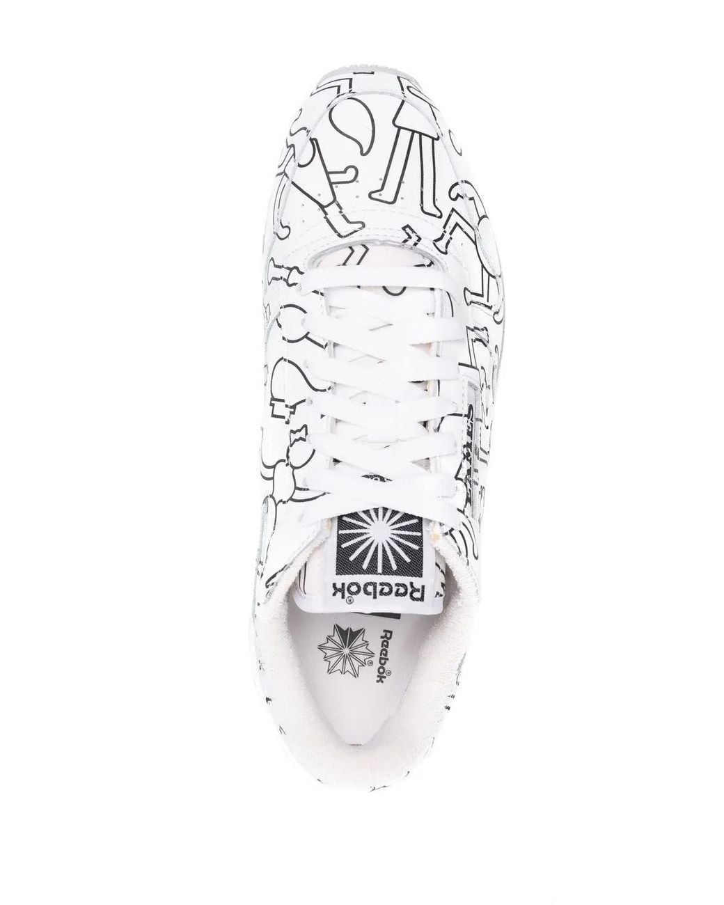 Reebok White X Eames Classic Low Top Sneakers for men