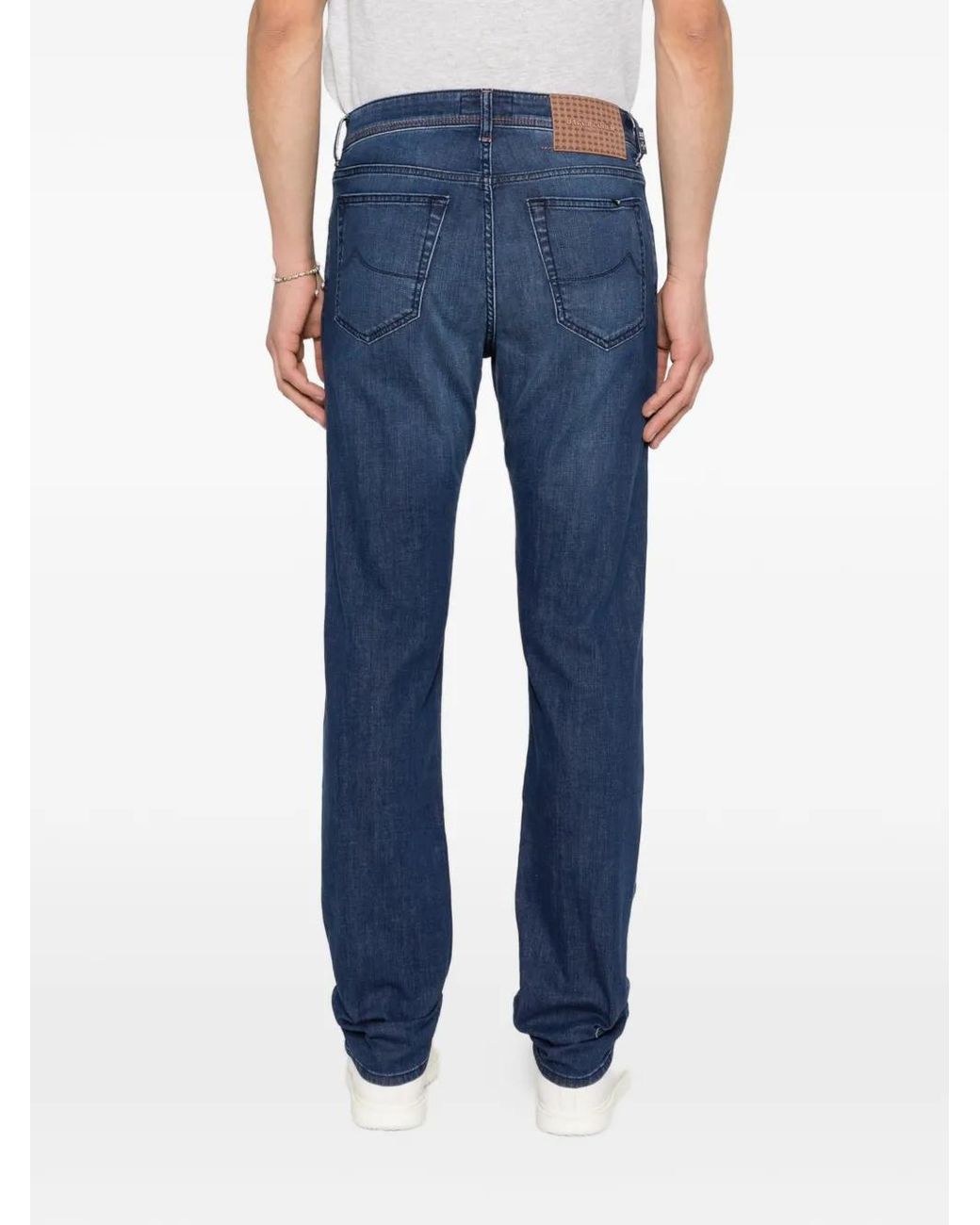Jacob Cohen Blue Slim Fit Denim Jeans for men