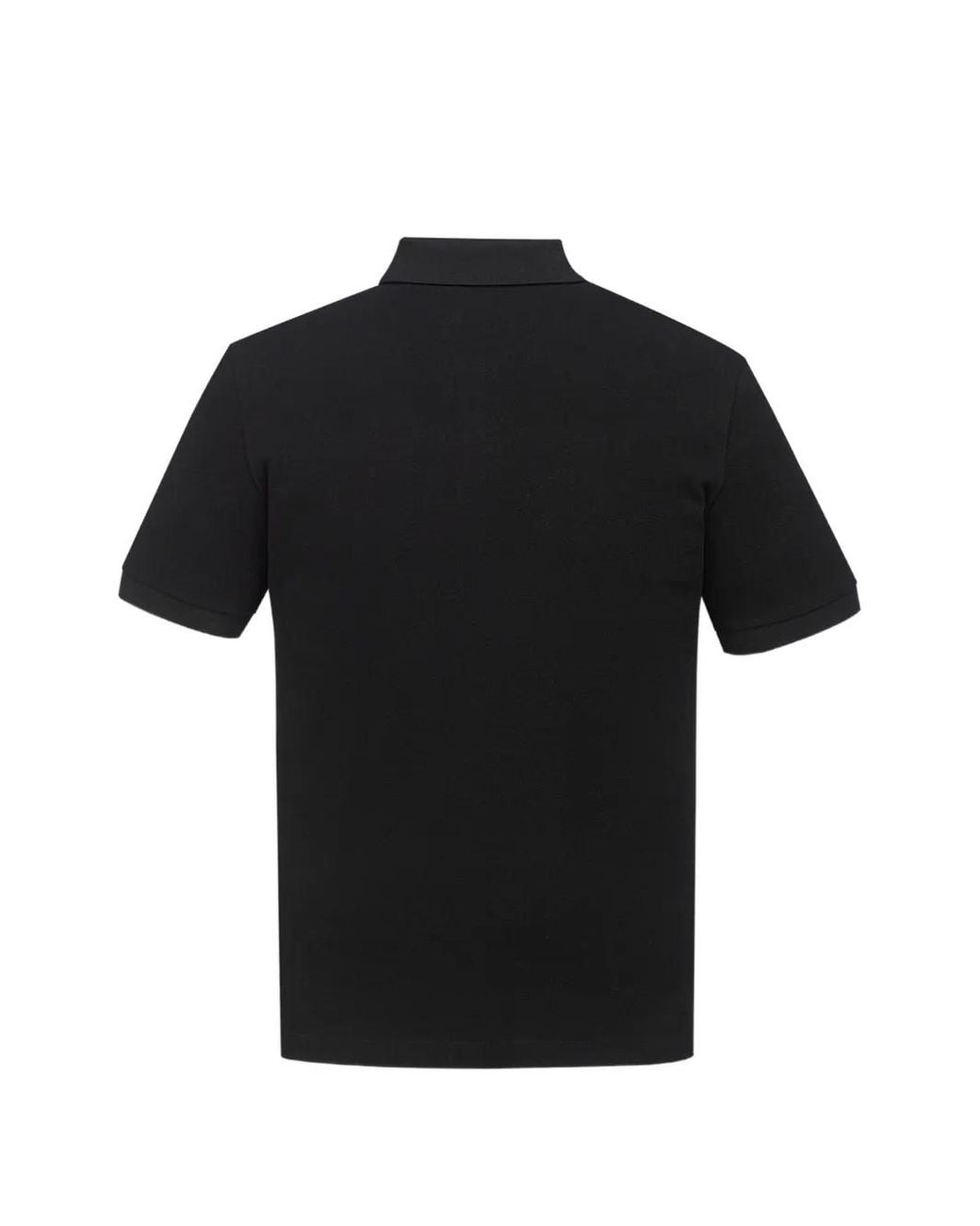 MCM Black Diamond-Patch Piqué Polo Shirt for men