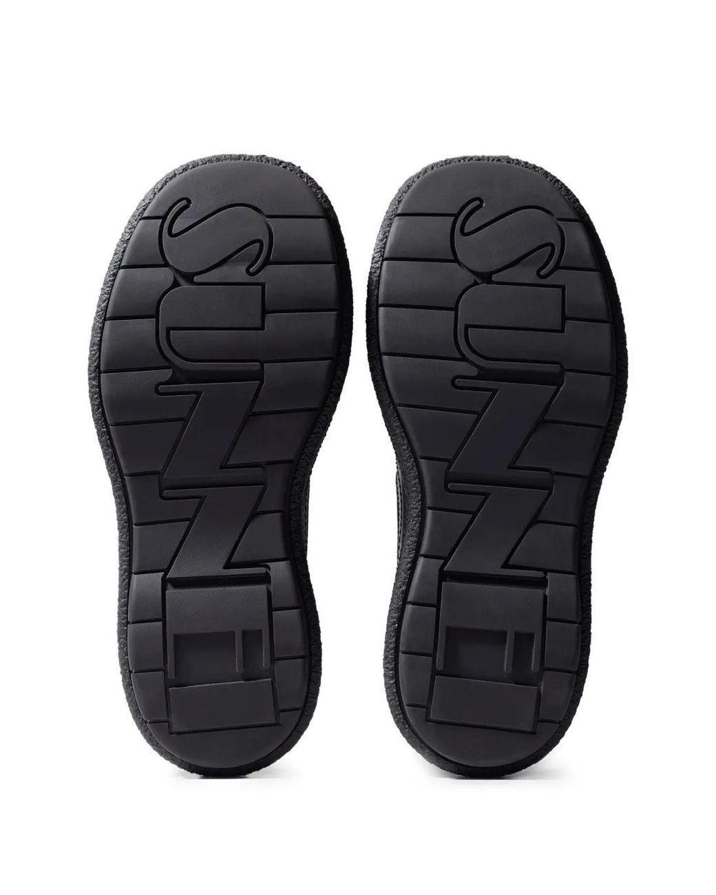 Sunnei Black Cemento Slippers
