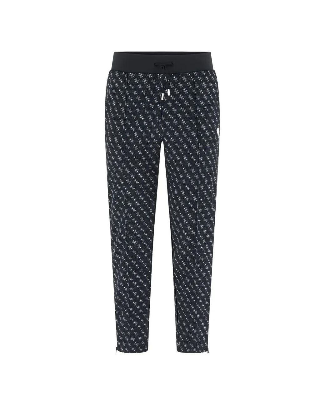 Guess Black Straight Leg Trousers for men