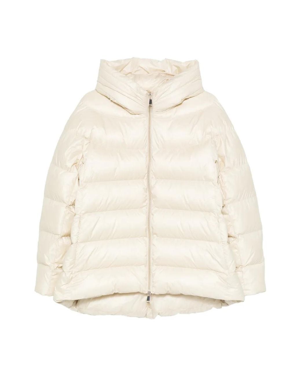 SERGIO MORETTI FIRENZE Natural Hooded Padded Jacket