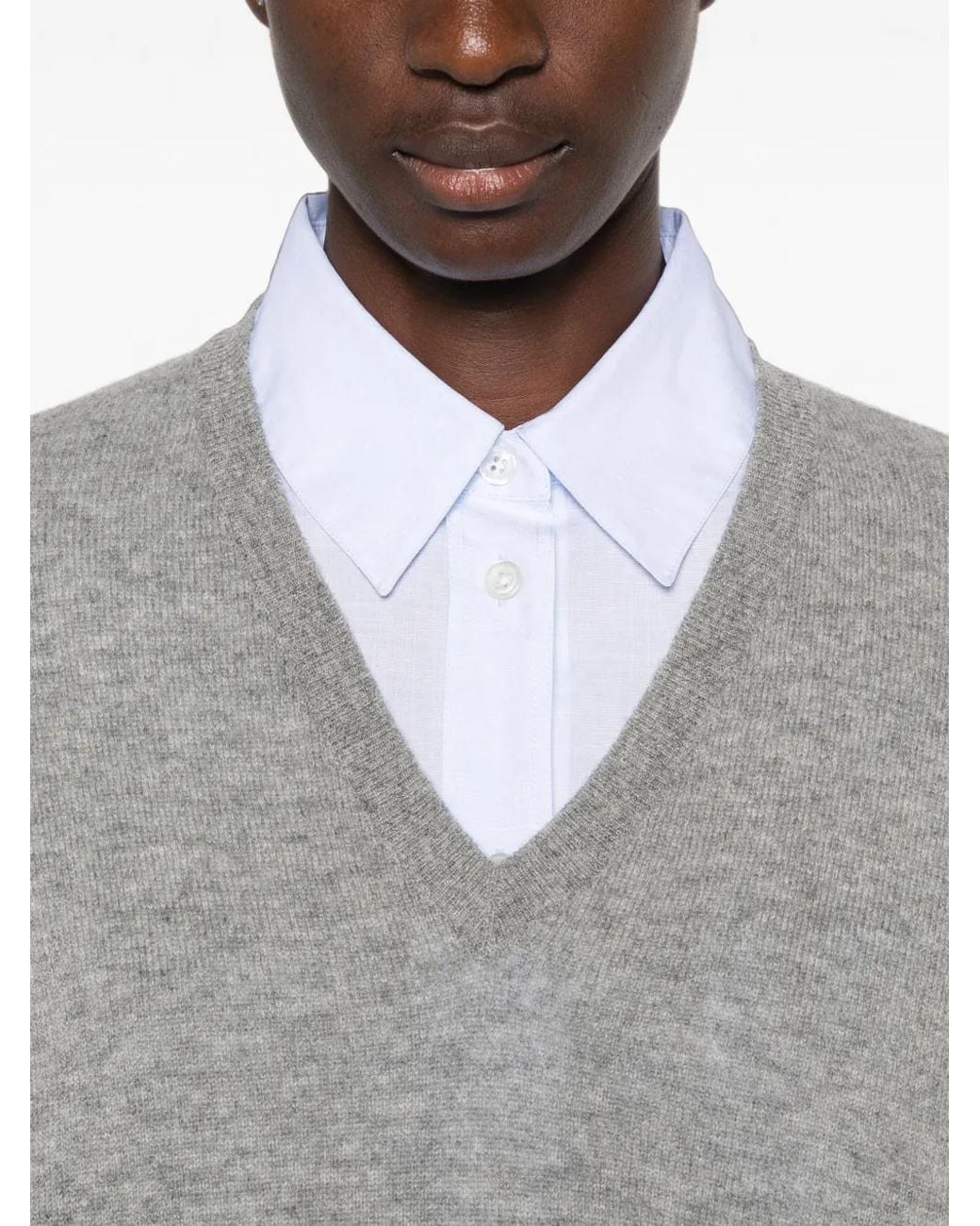 The Row Gray Phora Sweater