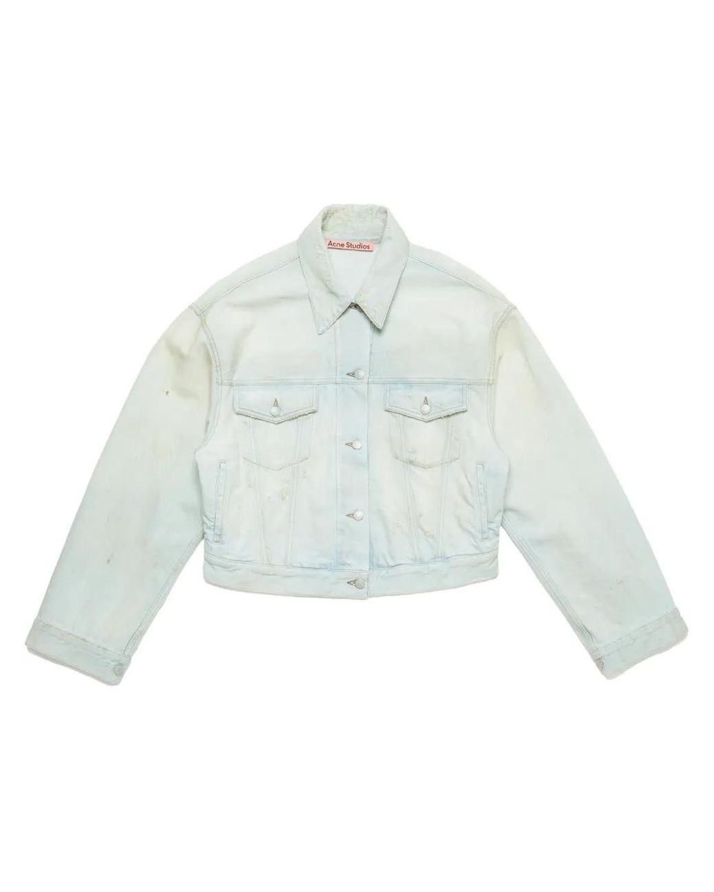 Acne White Denim Jacket