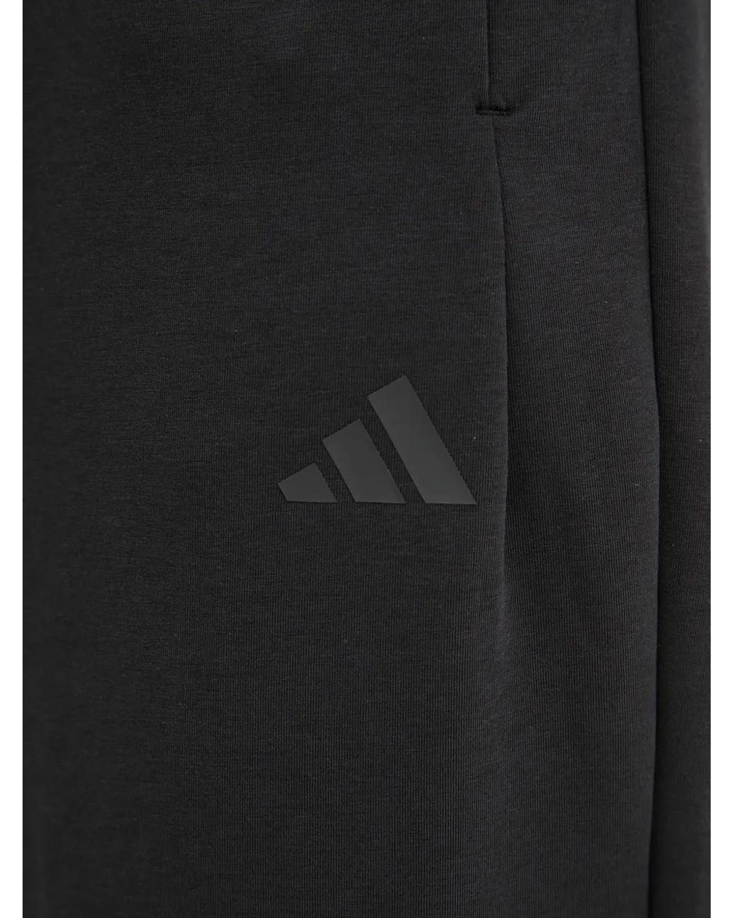 Adidas Black Logo-Detail Track Pants