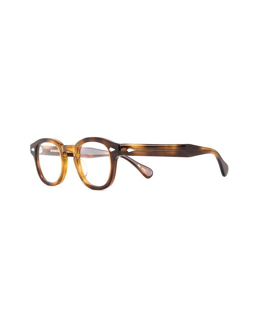 Moscot Lemtosh 44 Glasses in Brown | Lyst UK