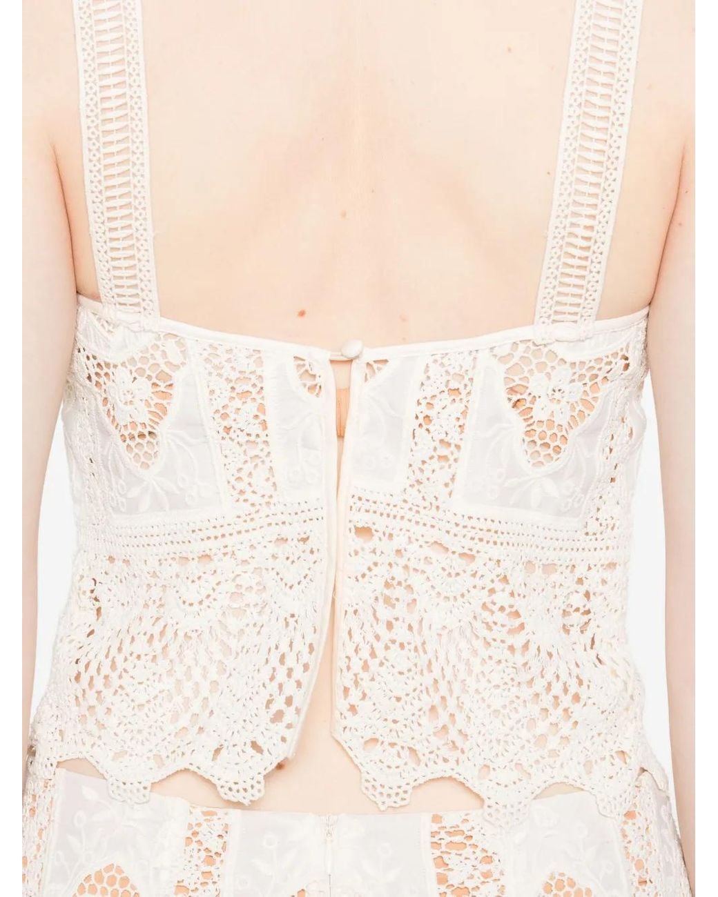 Johanna Ortiz White Casablanca Top