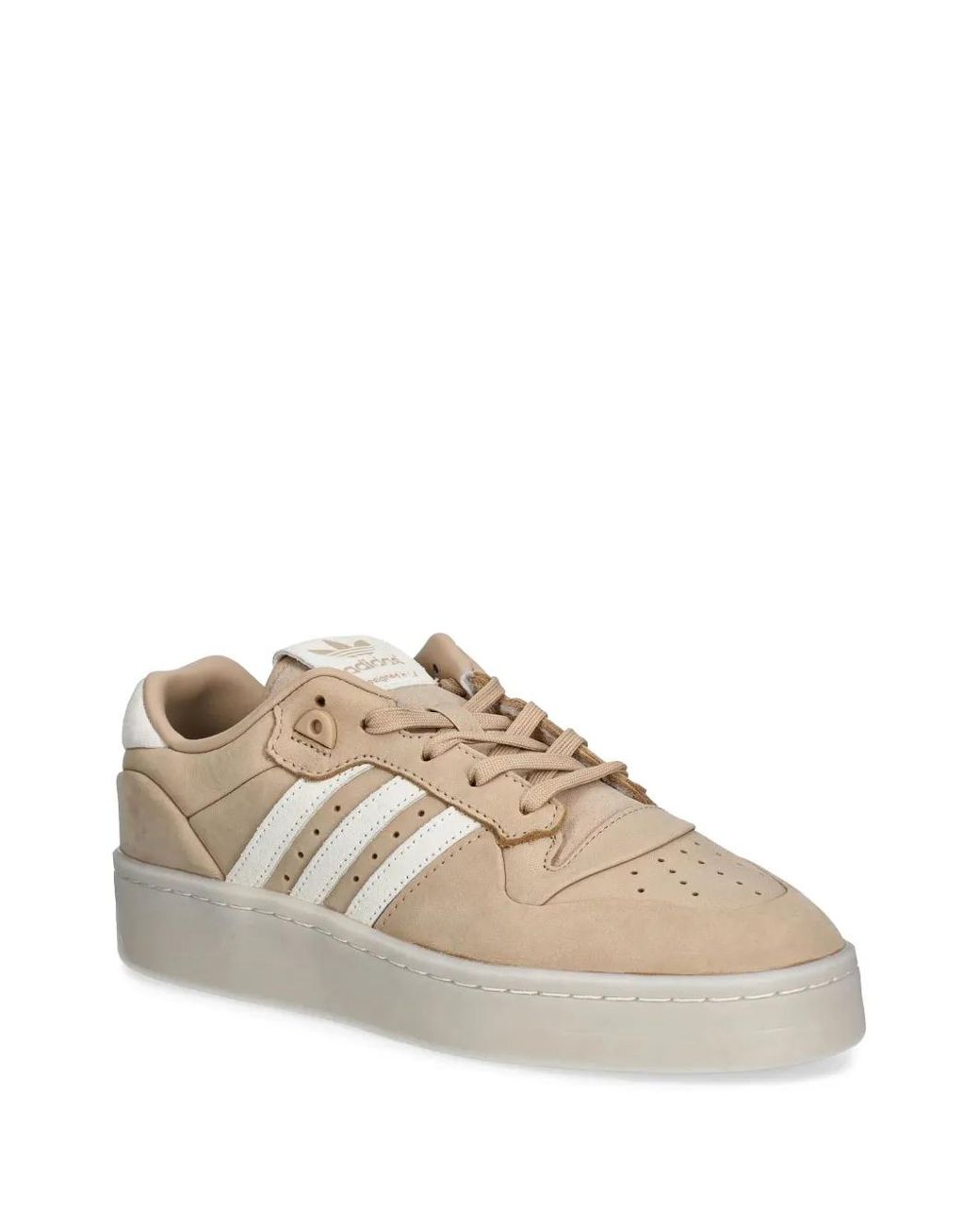 Adidas Brown Rivalry Lux Sneakers for men