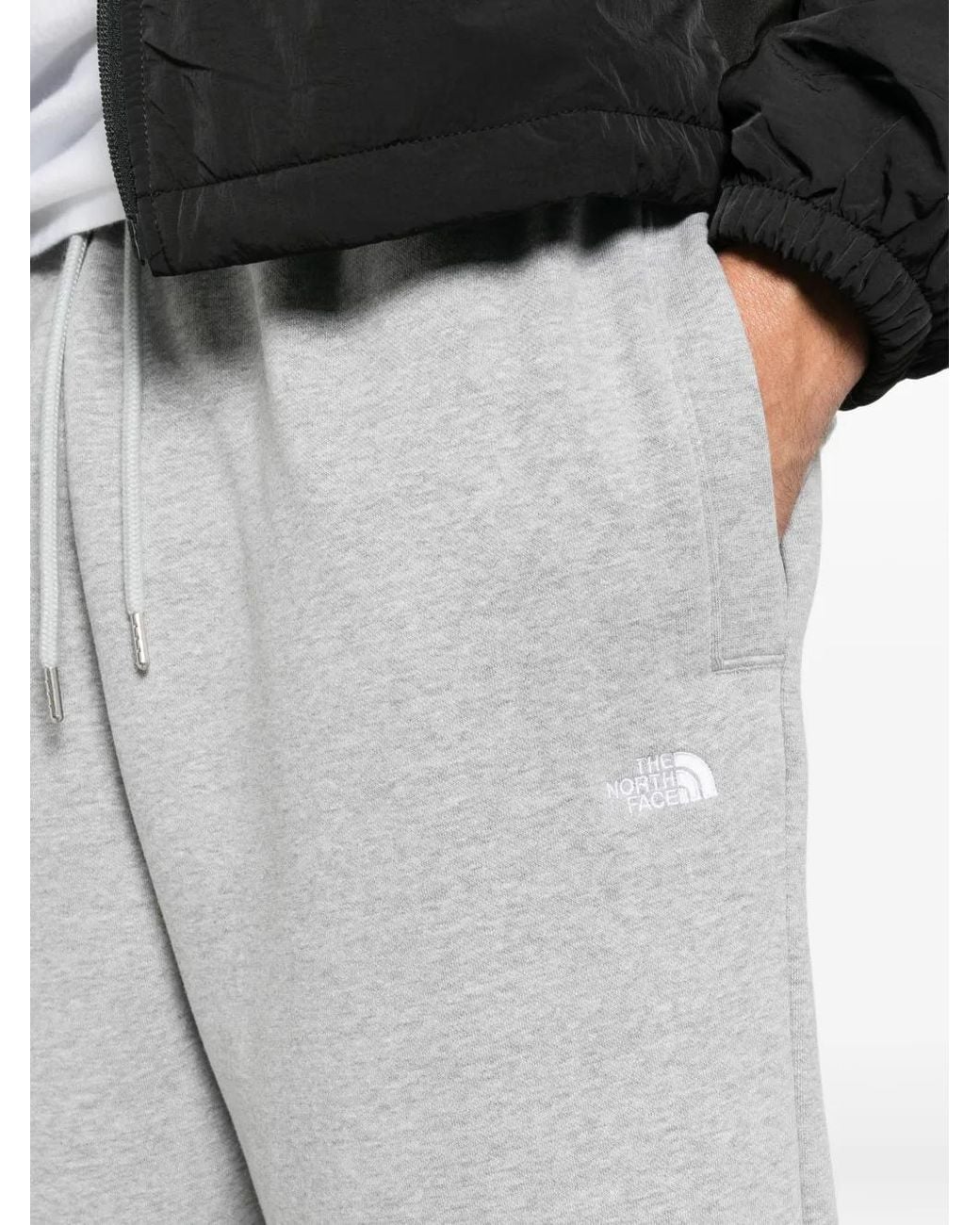 The North Face White Logo-Embroidered Track Pants for men
