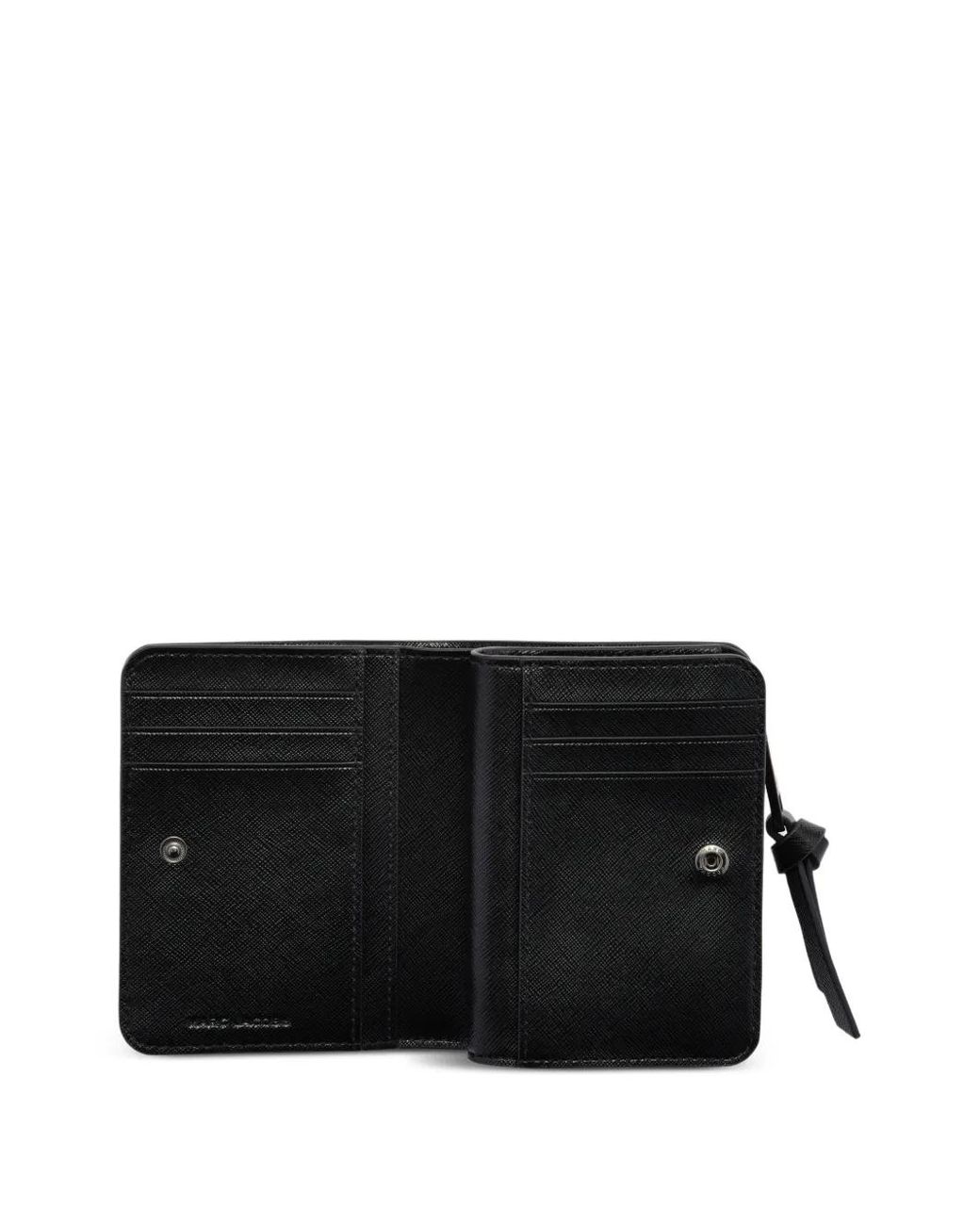 Marc Jacobs Black The Snapshot Dtm Mini Compact Wallet