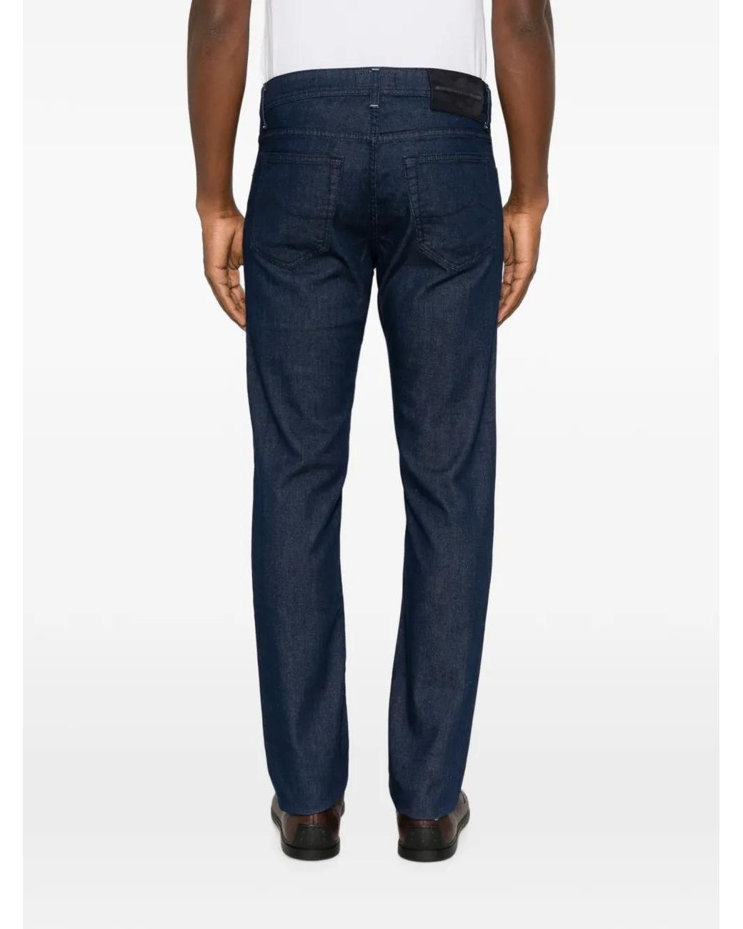 Jacob Cohen Blue Jean Slim Bard À Fermeture Zippée Bard for men