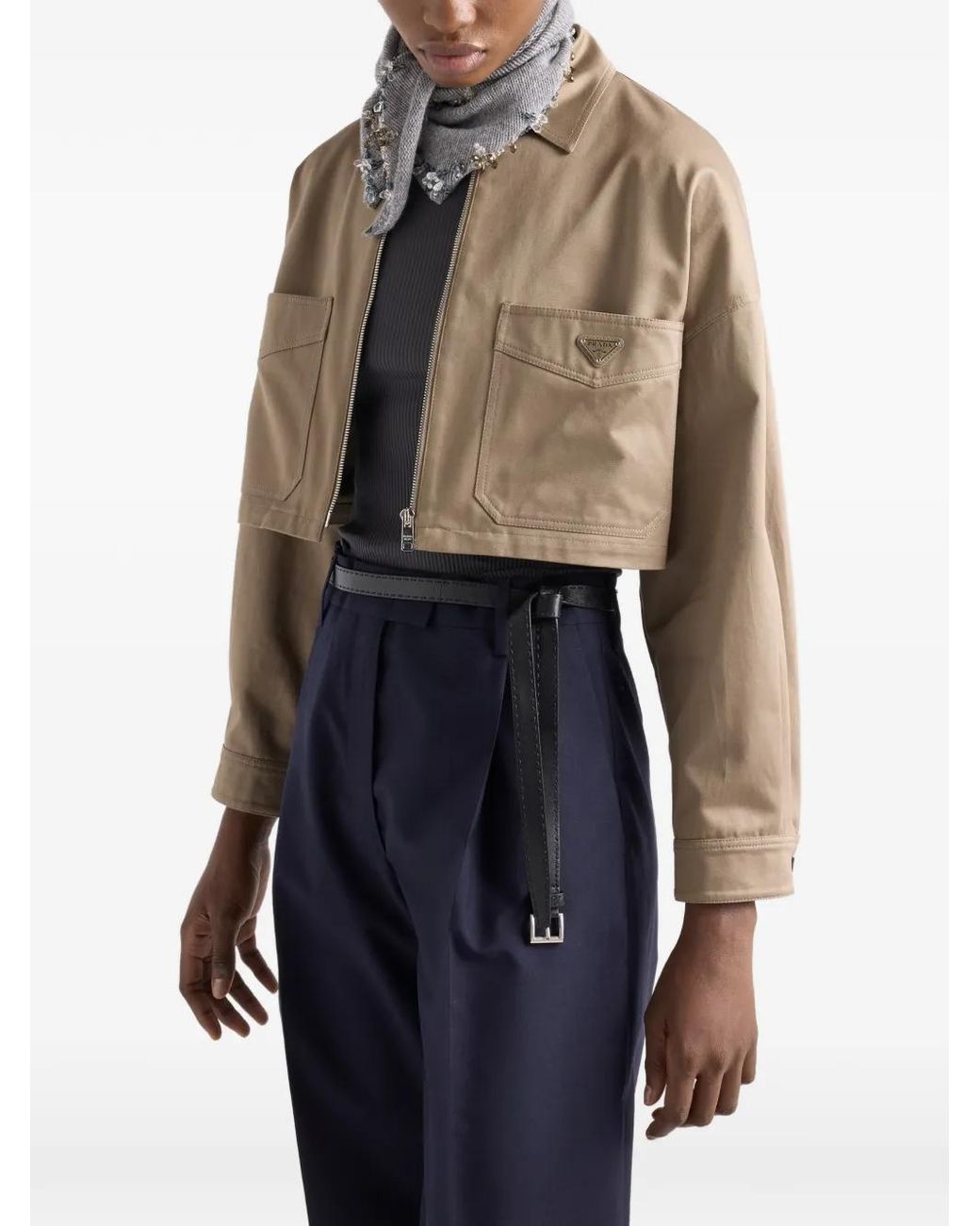 Prada Chino Jack in het Natural