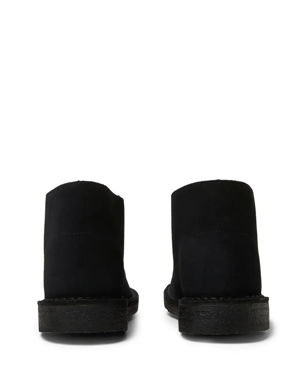Clarks Black Desert Suede Boots for men