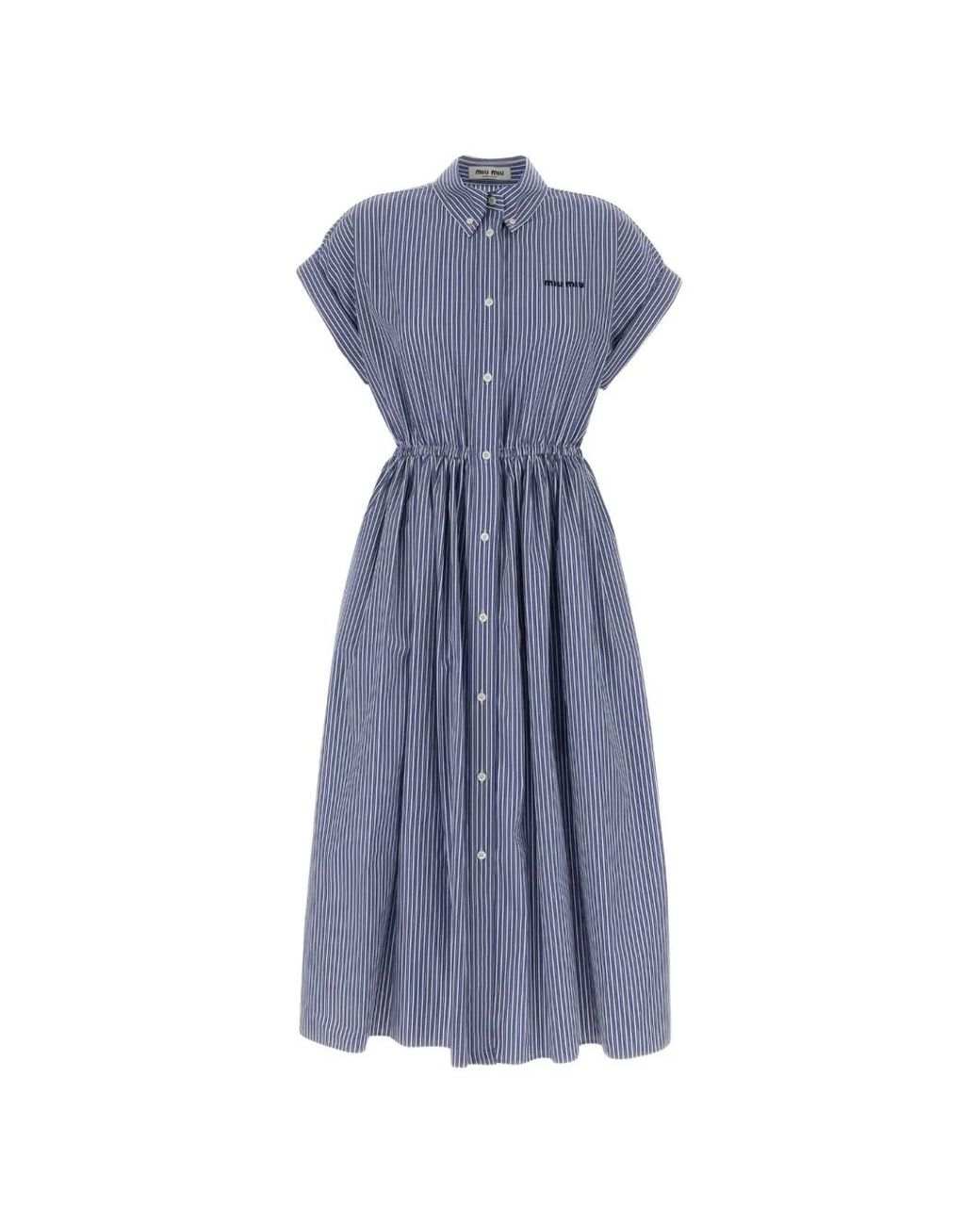Miu Miu Blue Dress