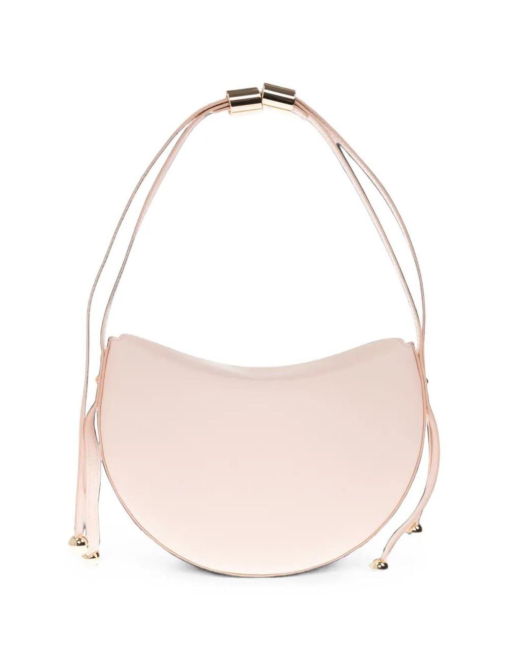 Furla Pink Moonstone Leather Shoulder Bag