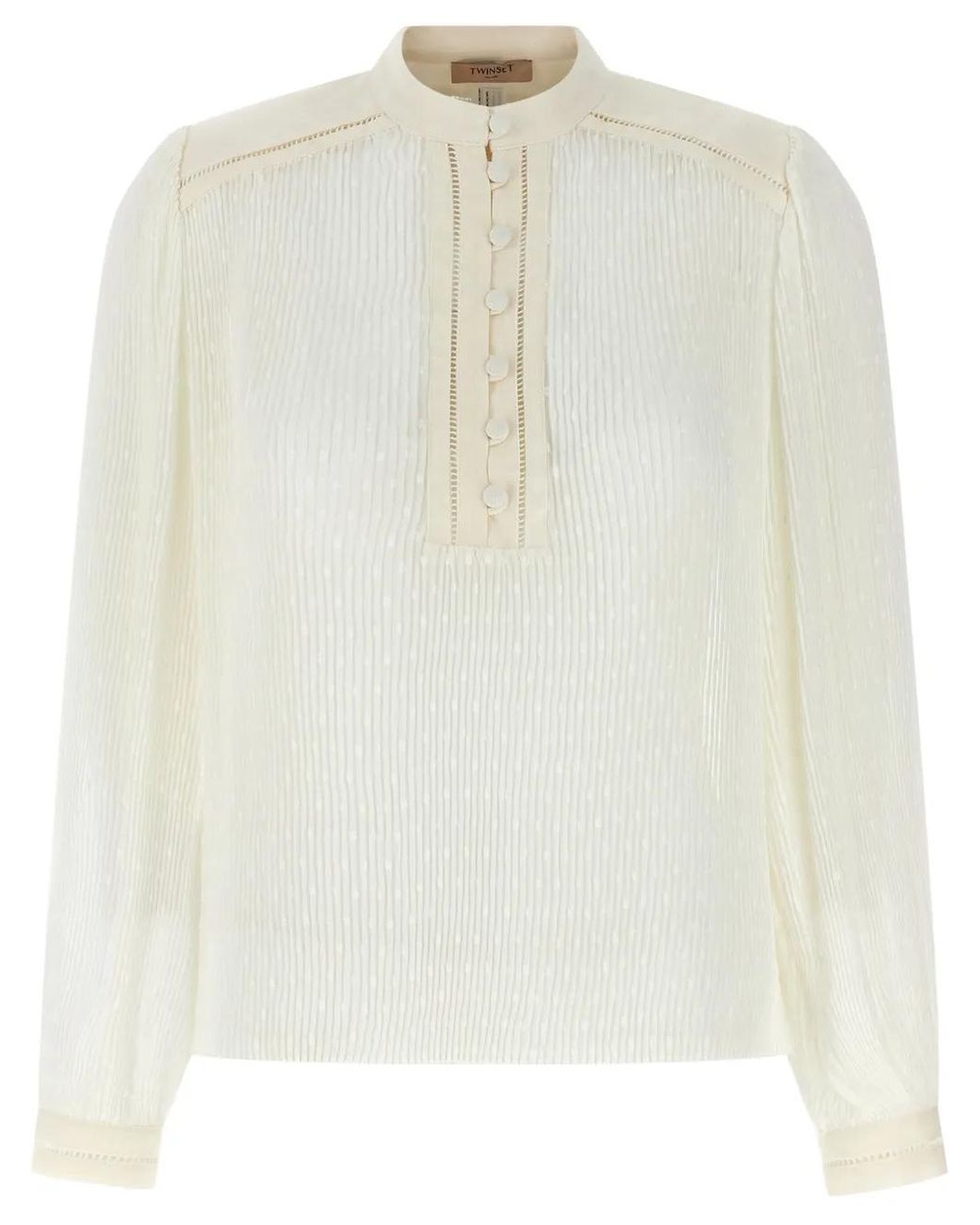 Blouse Georgette Twinset en coloris White