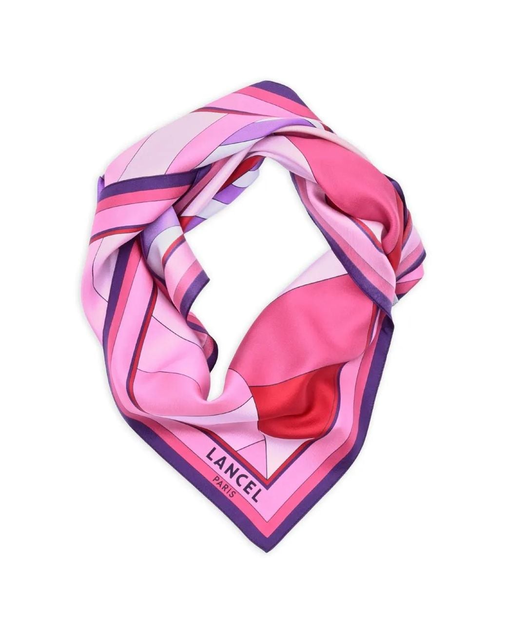 Lancel Pink Haarreif Mit Print