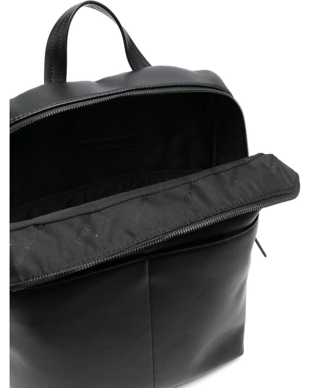 Calvin Klein Black Square Backpack for men