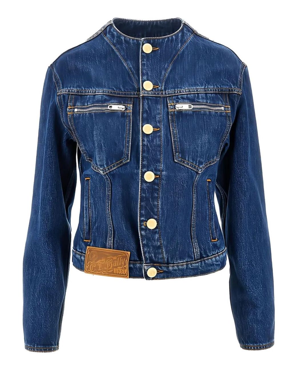 Bally Blue Denim Shirt Jacket