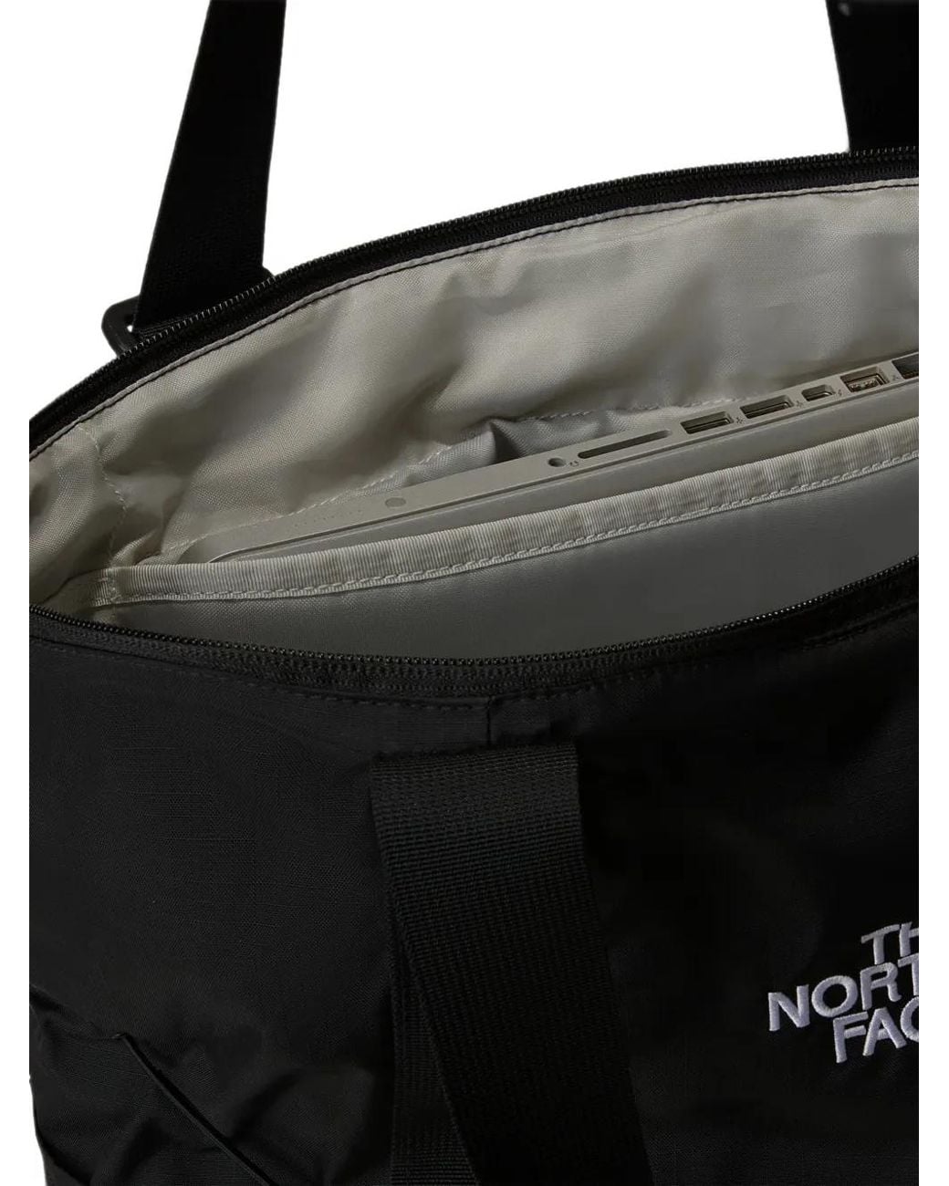 The North Face Black Borealis Bungee-Cord Tote Bag