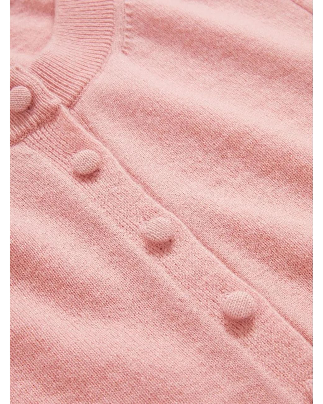 Veronica Beard Pink Daro Buttoned Cardigan