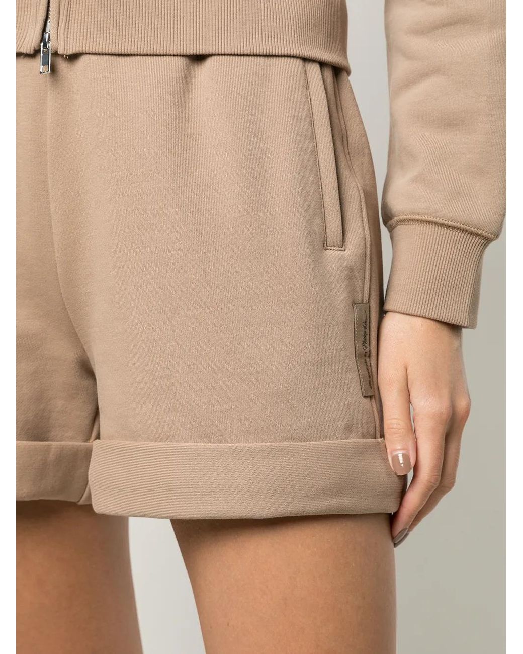 3.1 Phillip Lim Natural Everyday Rolled Cotton Shorts
