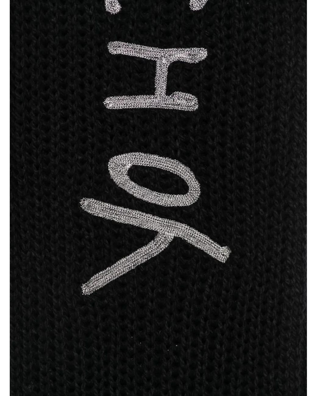 Y-3 Black "Y-3 Chuck" Scarf