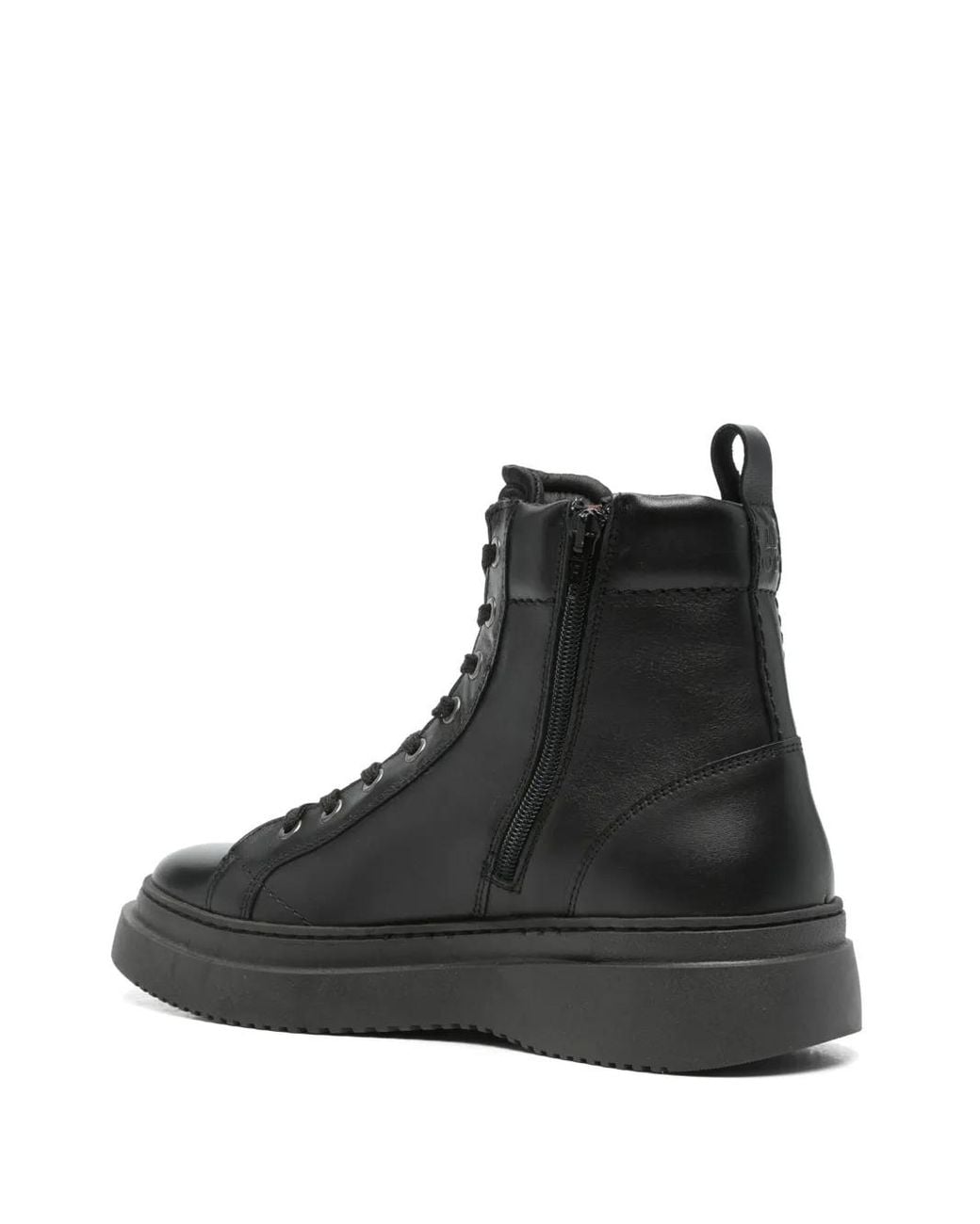 Marc O' Polo Black Algot Leather Boots for men