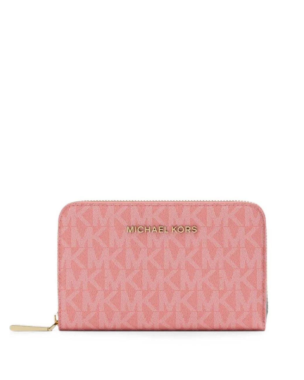 Michael Kors Pink Logo Wallet