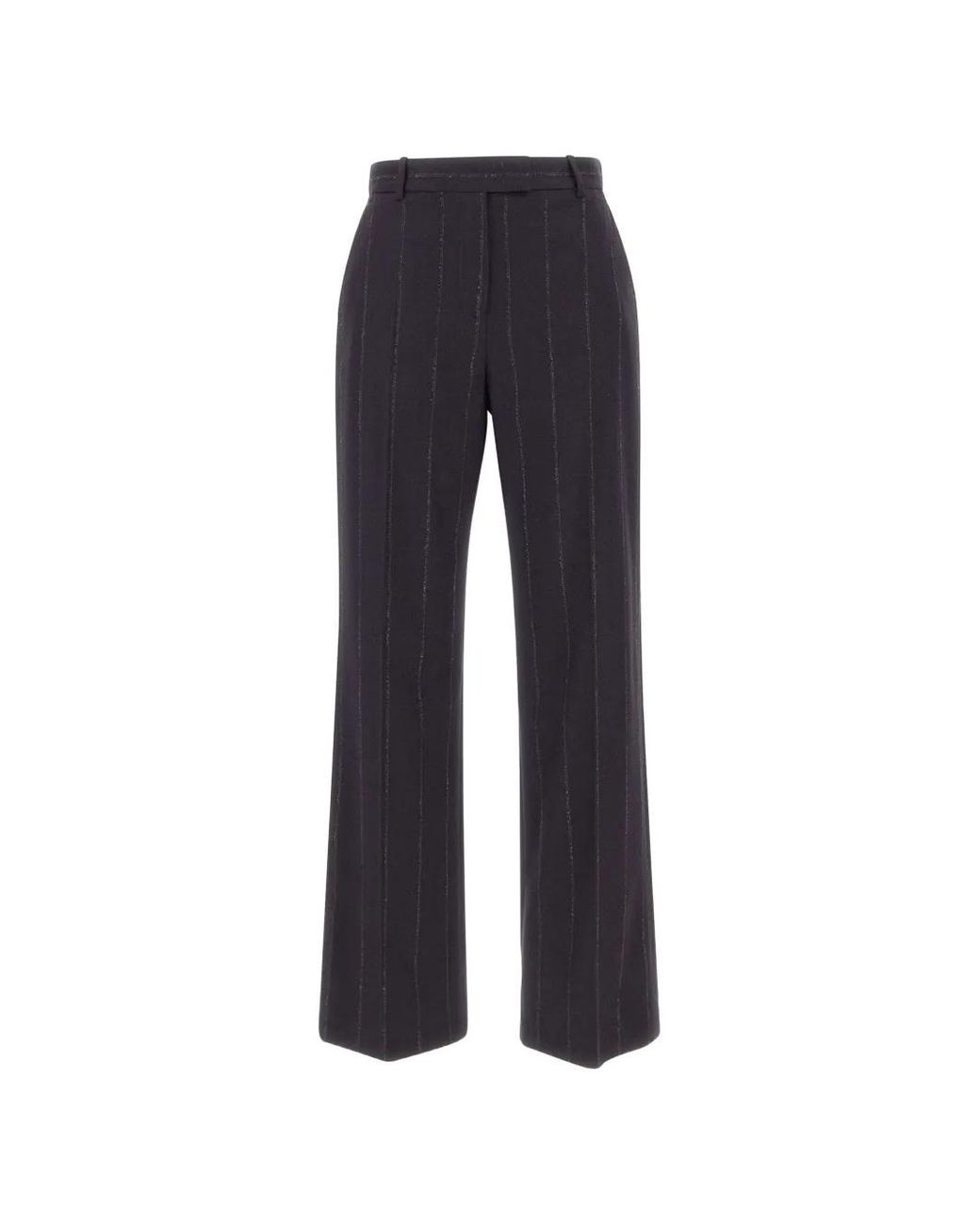 Eleventy Blue Pantalon À Fines Rayures