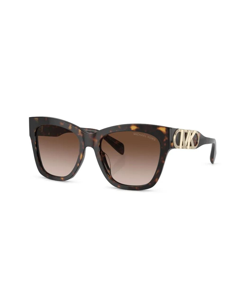 Michael Kors Brown Empire Square-Frame Sunglasses