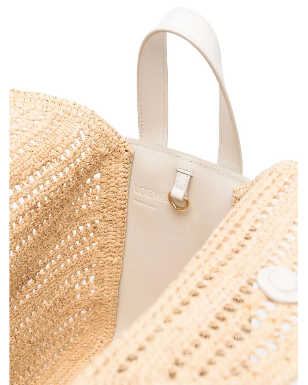 Sac Cabas Compact Hammock Loewe en coloris White