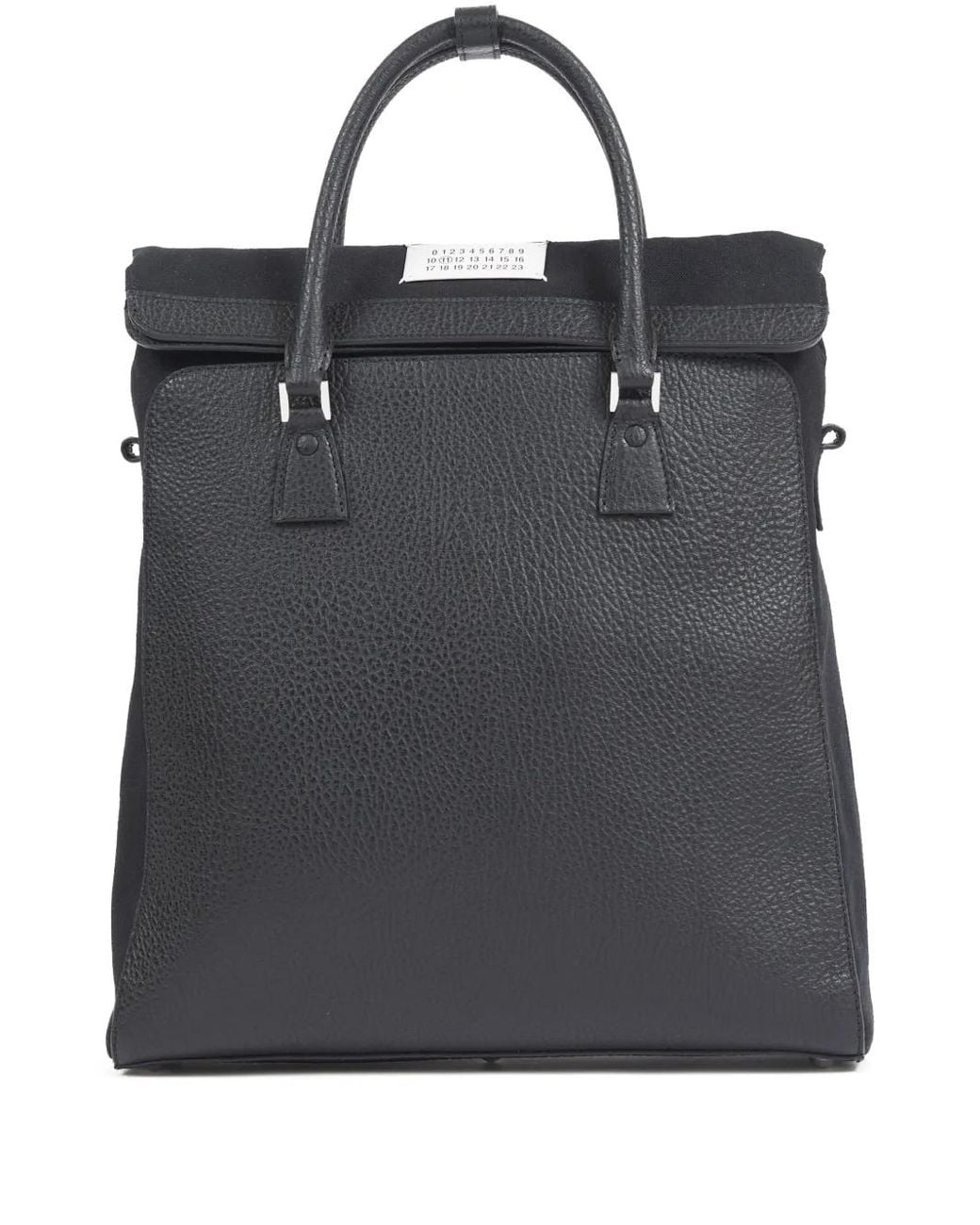 Maison Margiela Black Daily Vertical Tote
