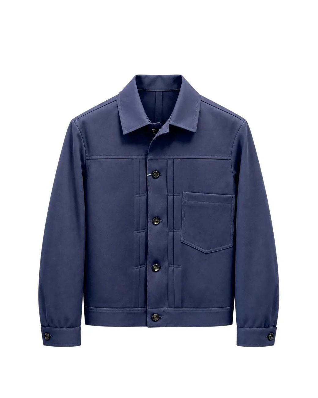 BE ABLE Blue Martin Wool Jacket for men