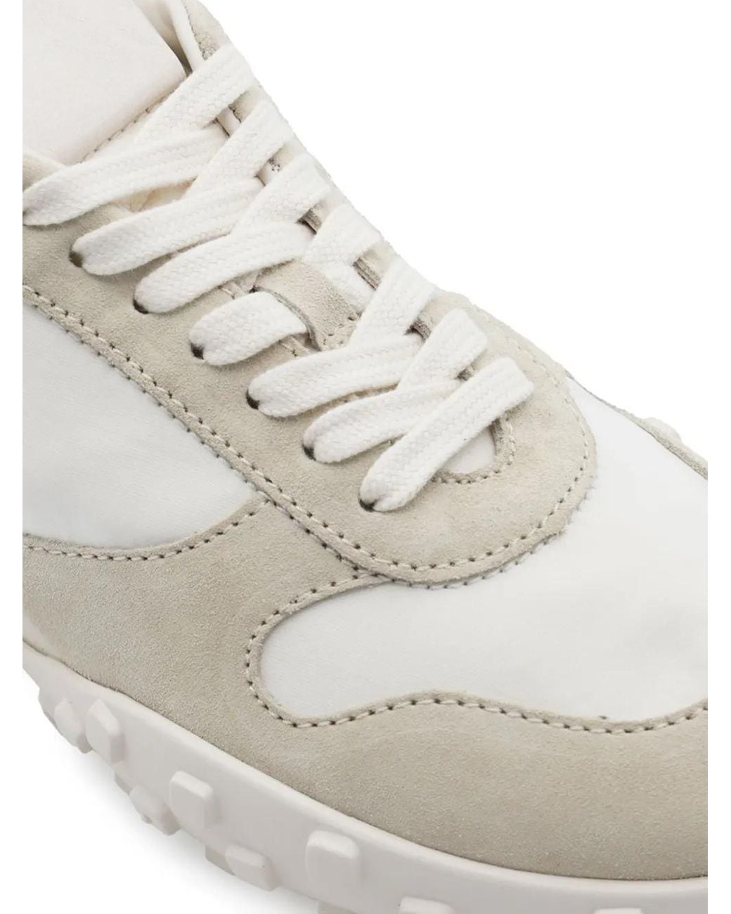Jil Sander White Sporty Sneakers