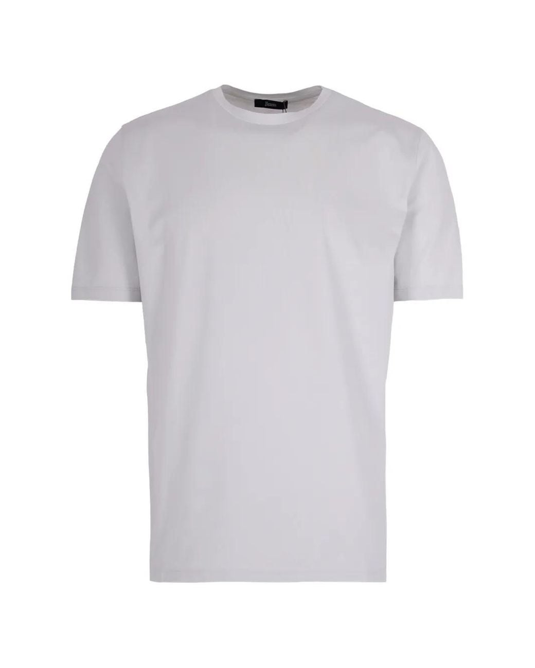 Herno Gray T-Shirts for men