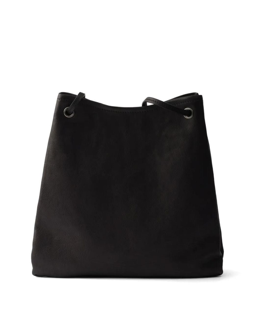 Prada Black Route Large Leather Bag