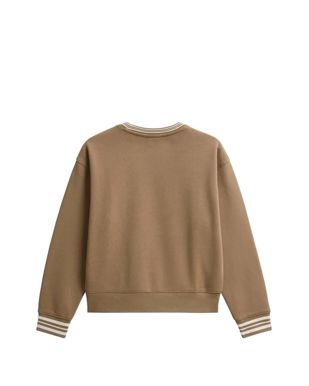 Pringle of Scotland Natural Logo-Embroidered Piqué Sweatshirt