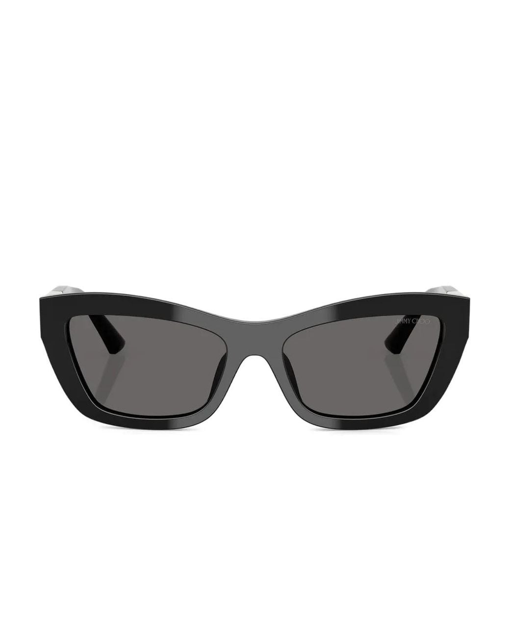 Jimmy Choo Gray Cat-Eye Sunglasses