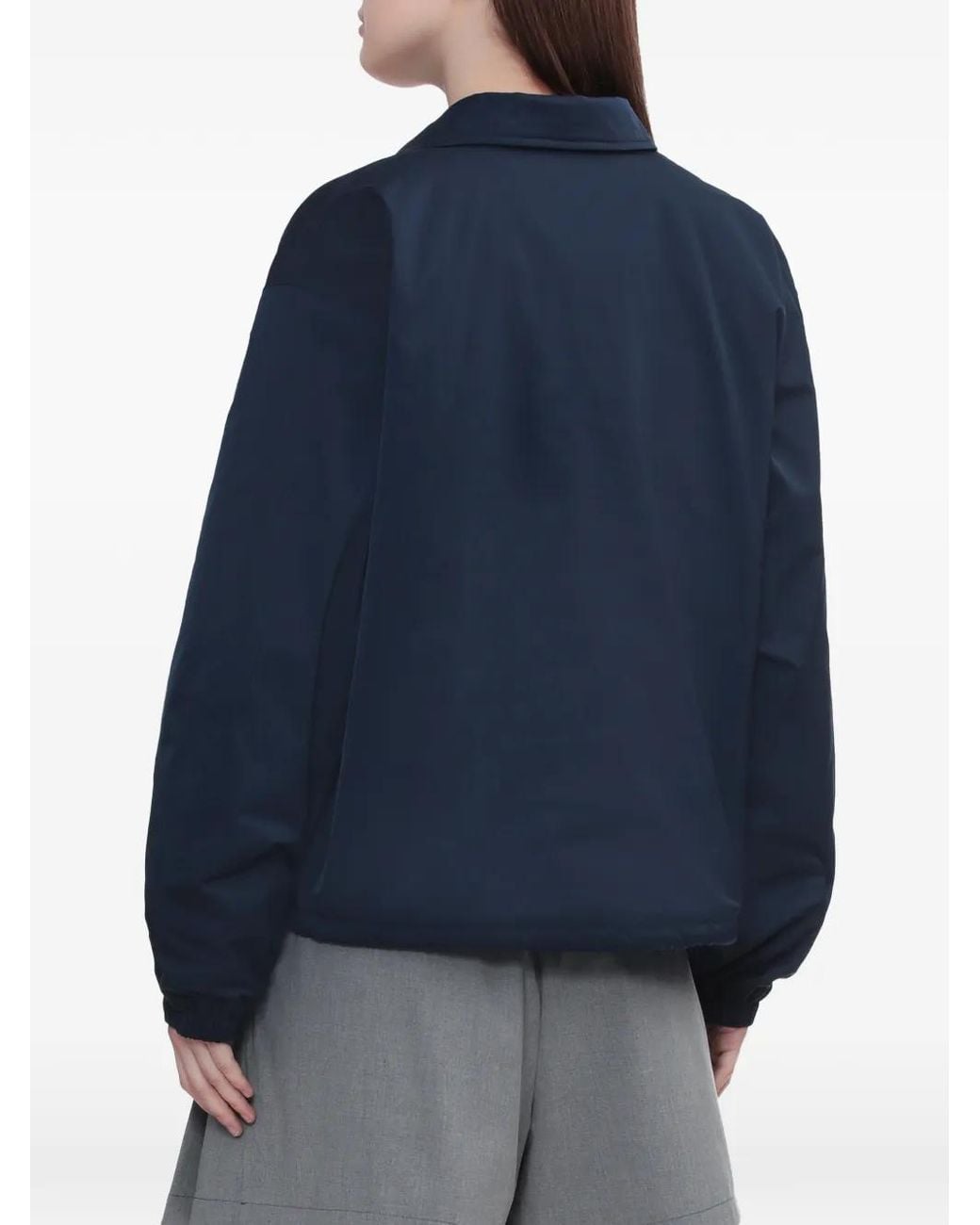 A Bathing Ape Blue Heart-Appliqué Jacket