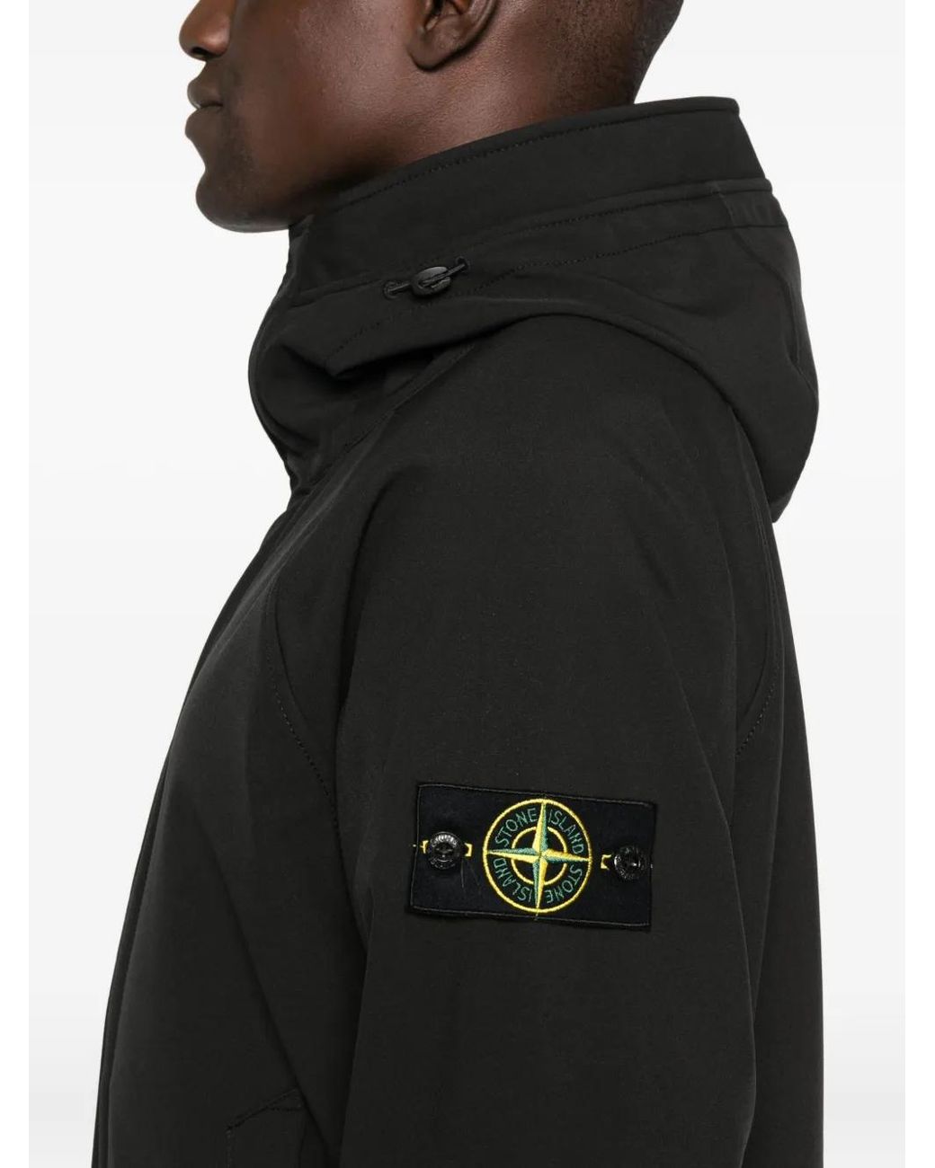 Stone Island Black Jacket for men